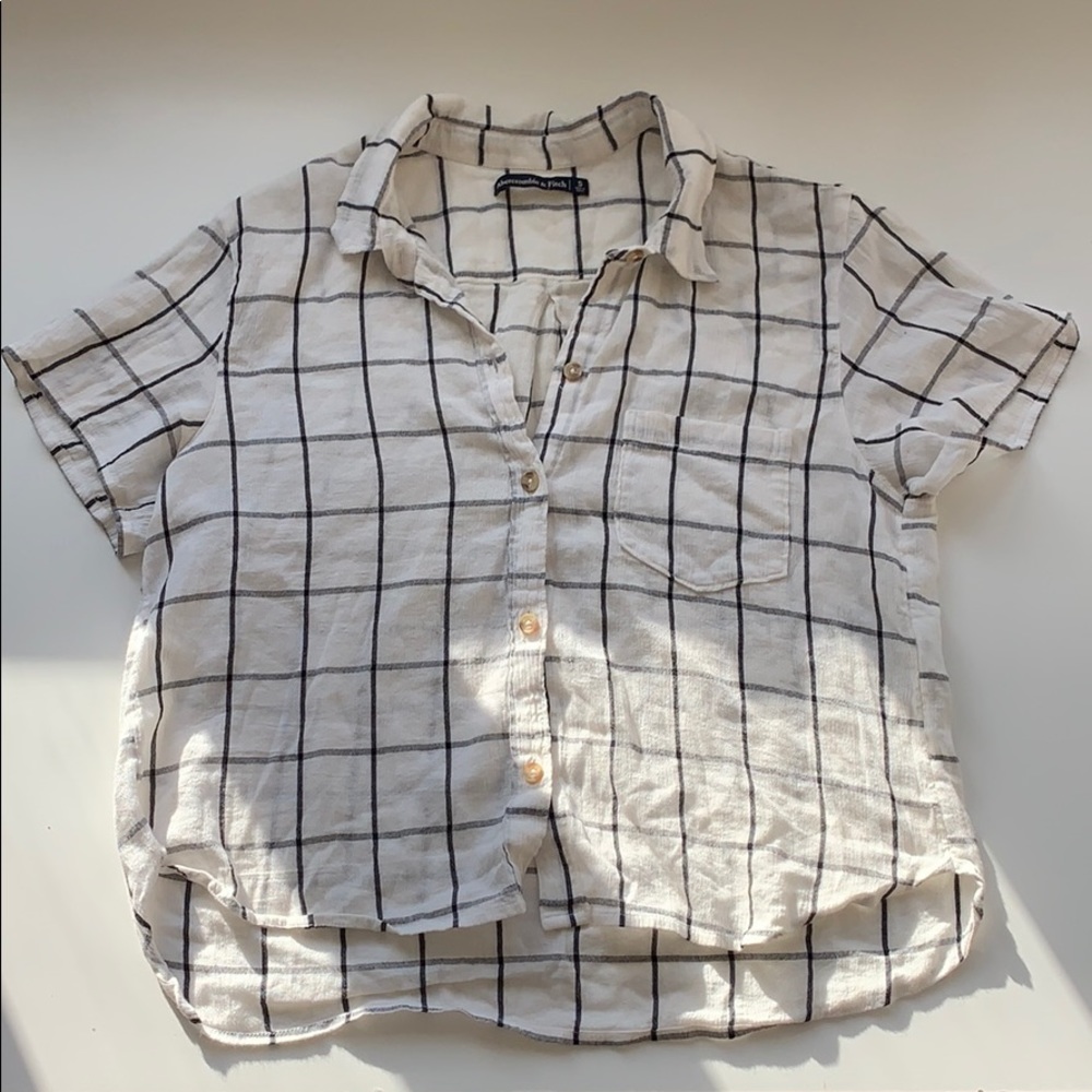 Checkered button up - Picture 1 of 3